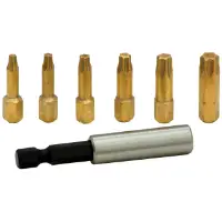 5043 Fotografija Set  TX umetaka sa dijamantskim oslojavanjem  i magnetnim držačem, 1/4"