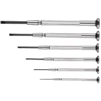Set preciznih odvijača Fotografija Set preciznih odvijača, šlic, 6 komada