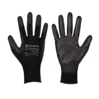 Rukavice Black PU Fotografija Rukavice Black PU