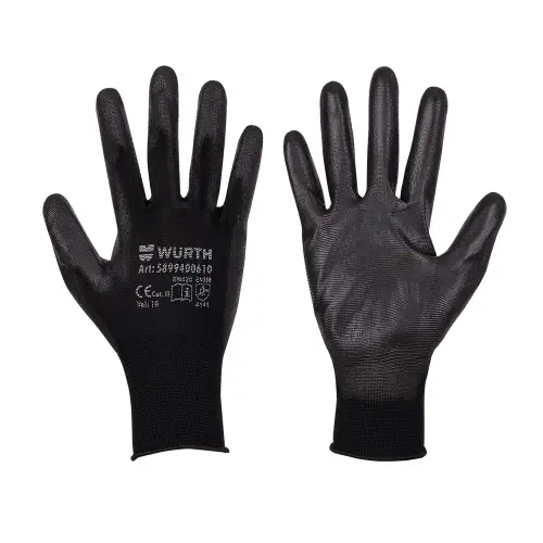 Fotografija Rukavice Black PU