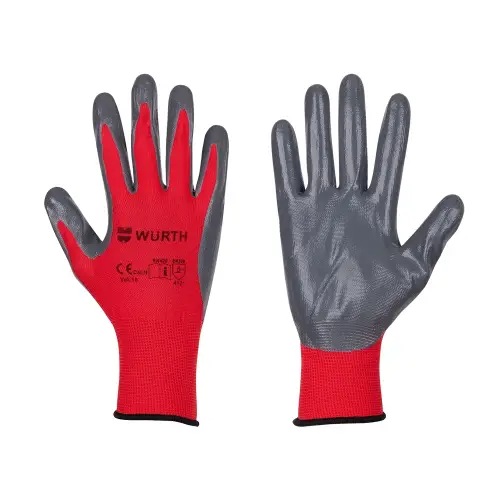 Fotografija Rukavice Red Nitrile