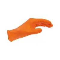 Nitrilne rukavice Nitril Strong Grip orange Fotografija Nitrilne rukavice Nitril Strong Grip orange
