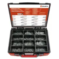 ORSY set podloški DIN522 4x12-12x3mm 1400 kom. Fotografija ORSY set podloški DIN522 4x12-12x3mm 1400 kom.