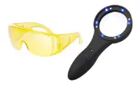 UV LED lampa sa lupom za detekciju curenja rashlad Fotografija UV LED lampa sa lupom za detekciju curenja rashlad