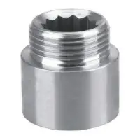 Mesingani nastavak, hromiran Fotografija Mesingani nastavak, hromiran