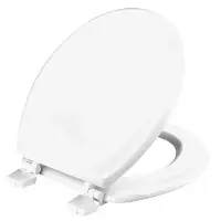 Fotografija WC daska, ORLEANS, bela, MDF sa plastičnim šarkama