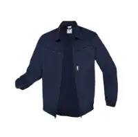 Radna jakna, 100% pamuk Jakna ravnog kroja sa klasičnom kragnom izrađena od 100% pamuka.